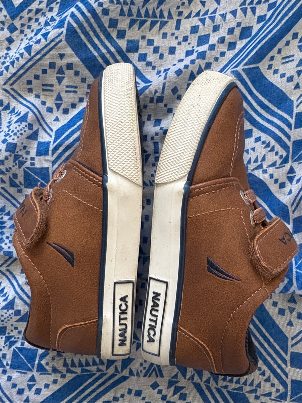 Nautica Brown Toddler Sneakers